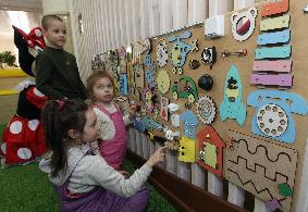 Safe space for children opened at Dnipro Central Railway Station