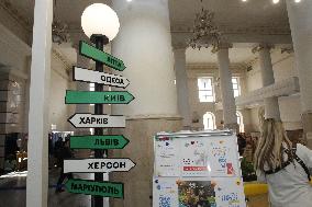 Safe space for children opened at Dnipro Central Railway Station