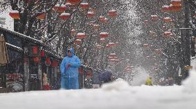 Xi'an Scenic Spots in the Blizzard