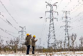 Cold Wave Response in Taizhou