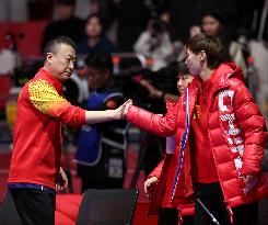 (SP)SOUTH KOREA-BUSAN-TABLE TENNIS-WORLD TEAM CHAMPIONSHIPS FINALS-WOMEN-SEMIFINAL-CHN VS FRA