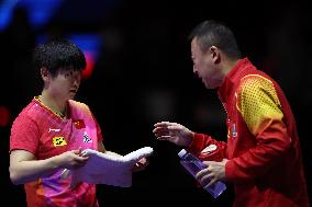 (SP)SOUTH KOREA-BUSAN-TABLE TENNIS-WORLD TEAM CHAMPIONSHIPS FINALS-WOMEN-SEMIFINAL-CHN VS FRA