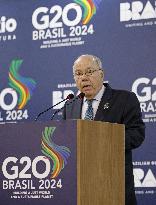 G-20 foreign ministers' meeting in Brazil