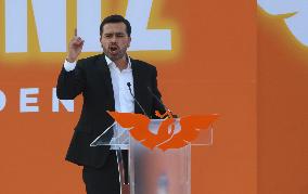 Jorge Alvarez Maynez Registers As Mexico's Presidential Candidate