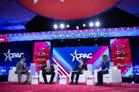 CPAC Panel Discussion Called "Trump's Wall Vs. Biden's Gaps"