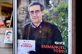 Emmanuel Todd Meets With Readers - Strasbourg