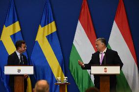 Viktor Orban Meets With Ulf Kristersson As Hungary Remains The Last NATO Member Yet To Ratify Sweden Bid To Join NATO