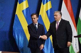 Viktor Orban Meets With Ulf Kristersson As Hungary Remains The Last NATO Member Yet To Ratify Sweden Bid To Join NATO