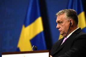 Viktor Orban Meets With Ulf Kristersson As Hungary Remains The Last NATO Member Yet To Ratify Sweden Bid To Join NATO