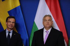 Viktor Orban Meets With Ulf Kristersson As Hungary Remains The Last NATO Member Yet To Ratify Sweden Bid To Join NATO