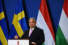 Viktor Orban Meets With Ulf Kristersson As Hungary Remains The Last NATO Member Yet To Ratify Sweden Bid To Join NATO