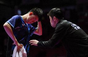 (SP)SOUTH KOREA-BUSAN-TABLE TENNIS-WORLD TEAM CHAMPIONSHIPS FINALS-MEN-QUARTERFINAL-GER VS TPE