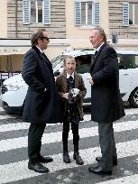 Funeral of Ira von Furstenberg - Rome