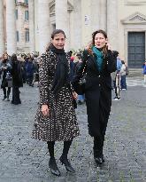 Funeral of Ira von Furstenberg - Rome