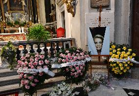 Funeral of Ira von Furstenberg - Rome