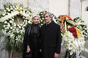 Funeral of Ira von Furstenberg - Rome