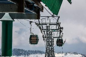 Winter Sports At Ski Resort Gulmarg