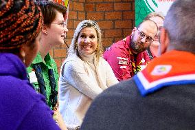 Queen Maxima Visit To Scouting Nederland - Woerden