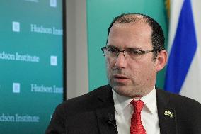 Zionist Party Member Rothman Hold A Israel-Palestian Conflict War