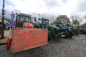 Demonstration Of French Farmers In Paris