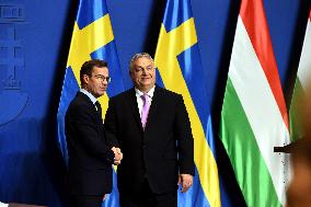 Viktor Orban Meets With Ulf Kristersson