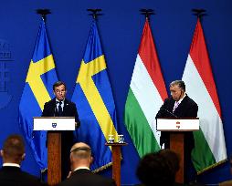 Viktor Orban Meets With Ulf Kristersson