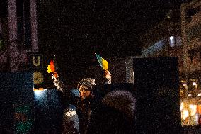 Stand With Ukraine Rally In Bochum