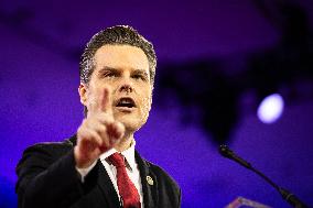 Matt Gaetz speaks at CPAC