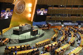 U.N. session on Russia's invasion of Ukraine