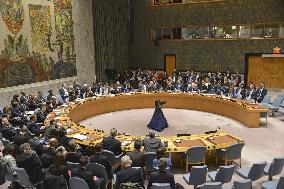 U.N. Security Council session on Russia's invasion of Ukraine