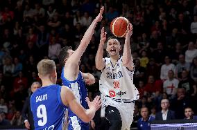 (SP)SERBIA-BELGRADE-BASKETBALL-FIBA EUROBASKET 2025 QUALIFIER-SERBIA VS FINLAND