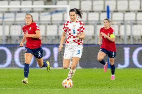 (SP)CROATIA-OSIJEK-FOOTBALL-WOMEN'S NATIONS LEAGUE-CRO VS NOR