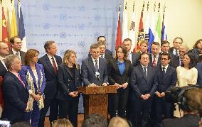U.N. statement on Russian invasion of Ukraine