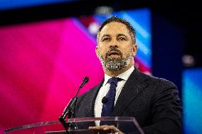 Head of Spanish far-right party Vox speaks at CPAC