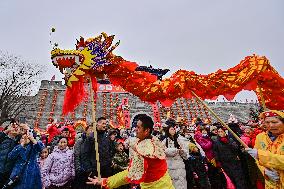 Chinese Celebrate Lanter Festival in Qingzhou