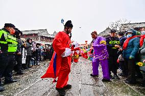 Chinese Celebrate Lanter Festival in Qingzhou