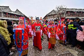 Chinese Celebrate Lanter Festival in Qingzhou