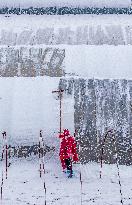 Agriculture During The Cold Wave in Suqian