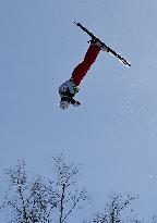 (SP)CHINA-INNER MONGOLIA-HULUN BUIR-14TH NATIONAL WINTER GAMES-FREESTYLE SKIING-JUNIOR MIXED TEAM AERIALS (CN)