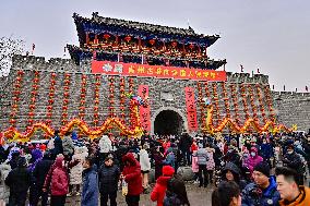 Chinese Celebrate Lanter Festival in Qingzhou