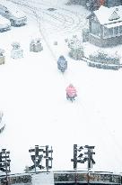 Heavy Snow Hit Haian