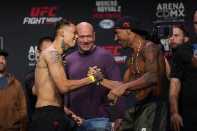 UFC Fight Night: Moreno Vs Royval 2 Ceremonial Weigh-in