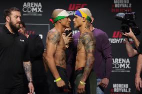 UFC Fight Night: Moreno Vs Royval 2 Ceremonial Weigh-in