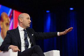 Stephen Miller And Others Speak At CPAC Panel "The American First Bar Association"