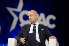 Stephen Miller And Others Speak At CPAC Panel "The American First Bar Association"