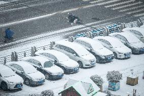 Heavy Snow Hit Haian