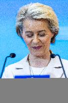 Alexander De Croo - Ursula Von Der Leyen - Donald Tusk Meeting In Poland