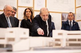 Inauguration Of The Wing By Architect Siza Vieira At The Serralves Museum