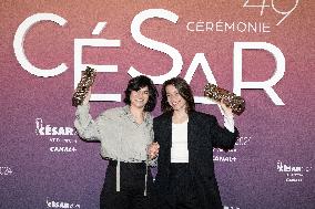 49th Cesar - Press Room - Paris