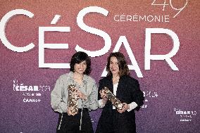 49th Cesar - Press Room - Paris